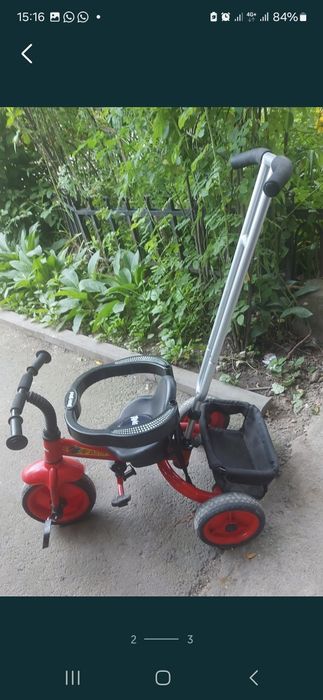 Продаётся детский прогулочный велосипед