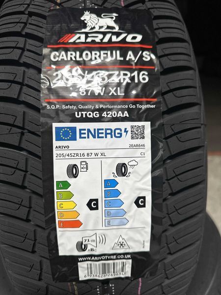 Нови Всесезонни Гуми Arivo A/S 205/45R16 87W XL Нов Dot БОРД 2054516