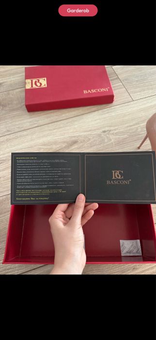 Basconi туфли 37 р