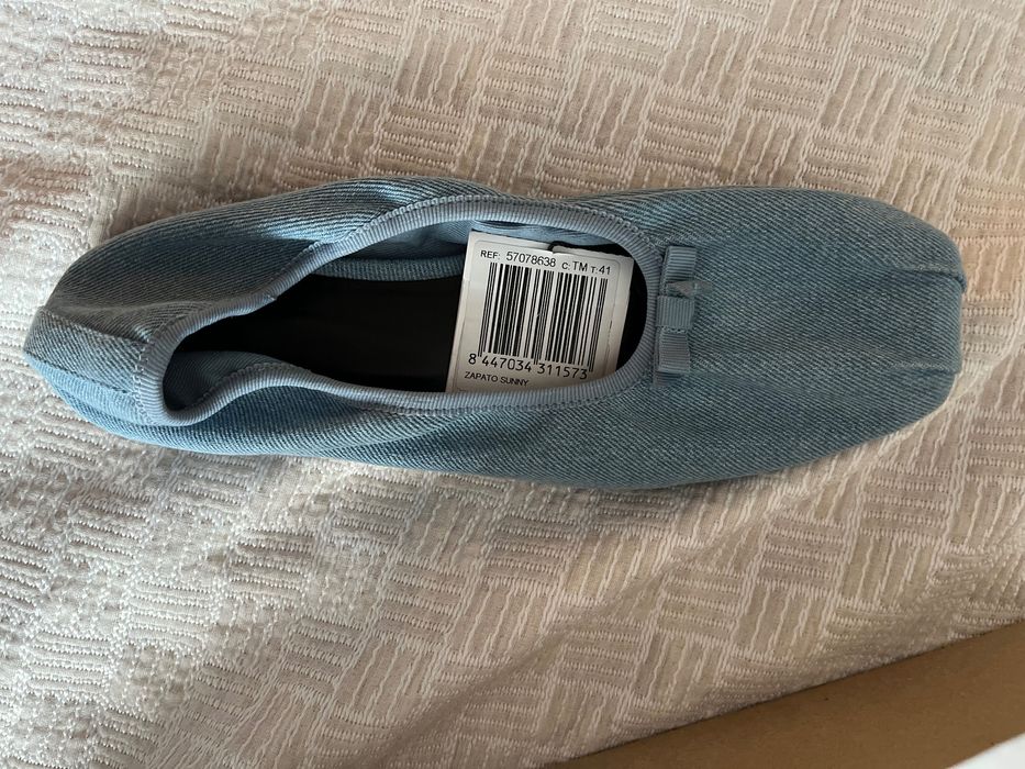 Mango нови балеринки в деним