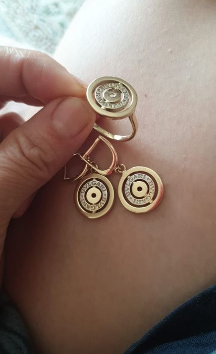 Продам Золотой набор Булгари 585пр.