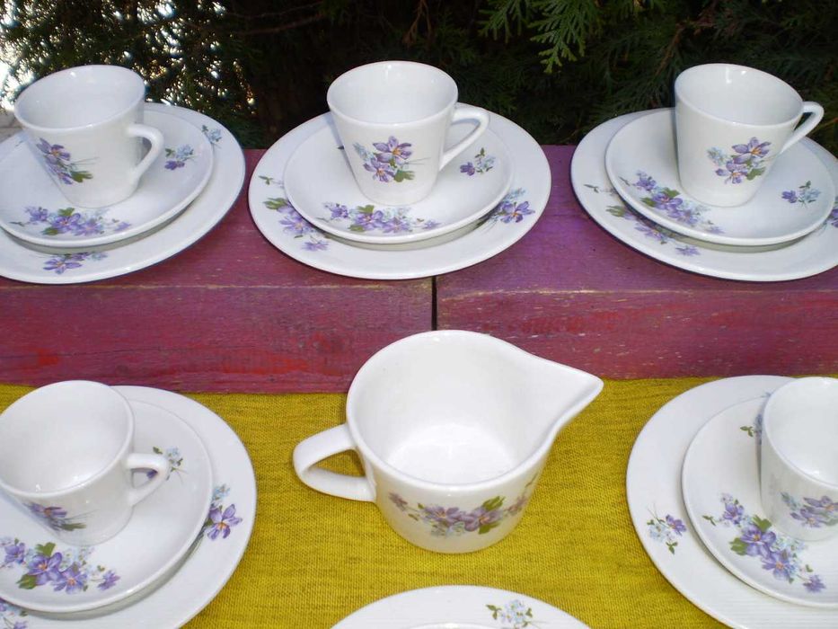 Set de 6 persoane ceainice pentru servit cafea