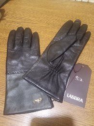 Перчатки женские 7.5 размер кожа