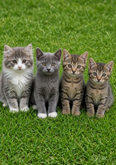 Котёнки в добрые руки — милые и игривые