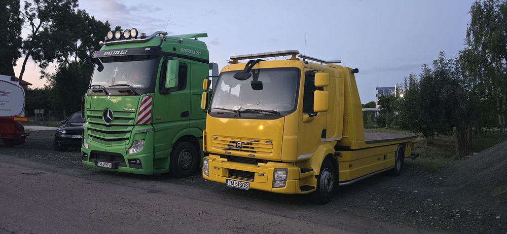 Transport utilaje Timisoara,  Tractari auto Timișoara Autostrada A1, slep, platforma,