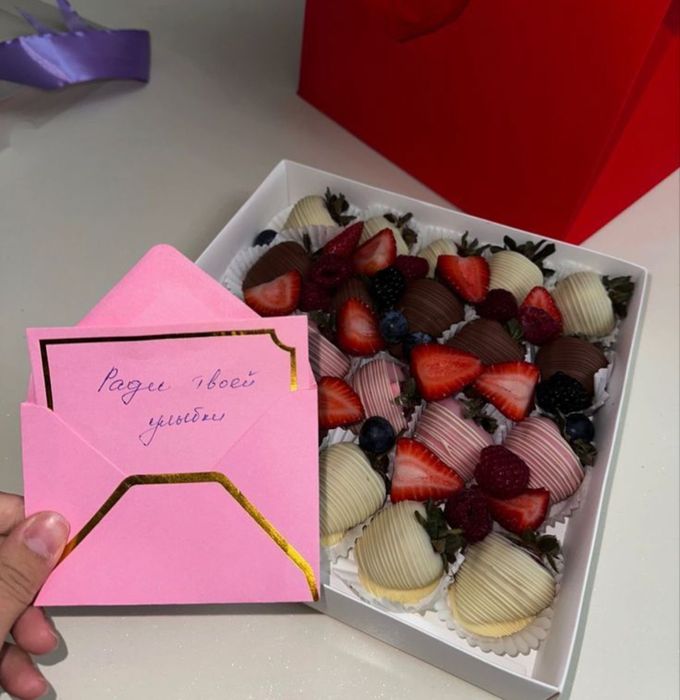 Клубника в шокаладе