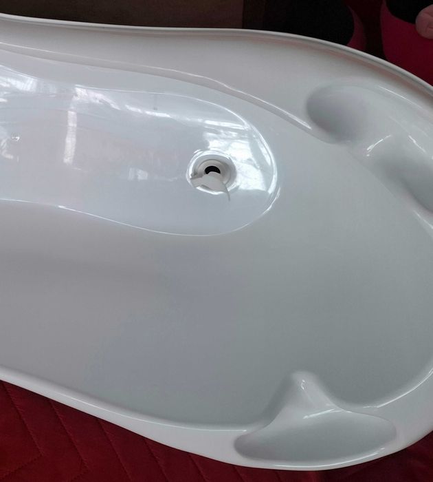 Patut lemn alb 120×60+saltea +cadita bebe