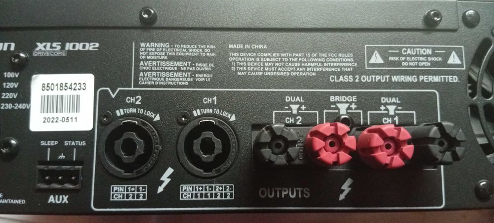 Crown XLS 402 и Crown XLS 1002
