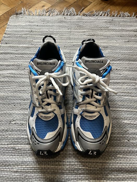 Balenciaga Runner // Alb & Albastru // Marimea 43