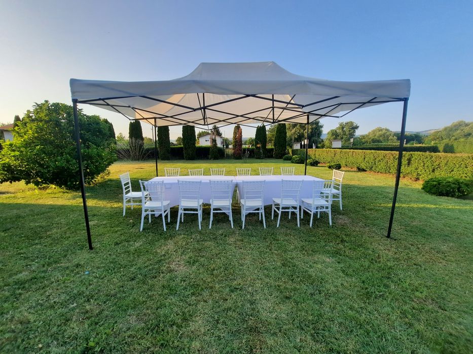 Шатри,маси и кетъринг оборудване под наем!