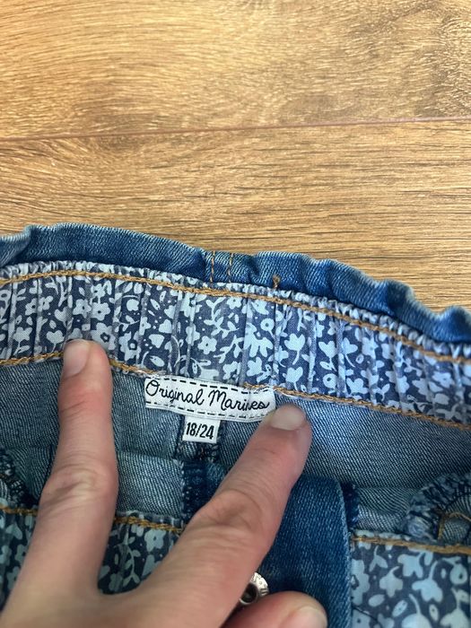 Бебешка дънкова  пола  18-24 Original marines