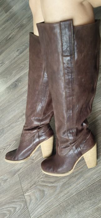 Ботуши 100% естествена кожа 38,5, Vans 38