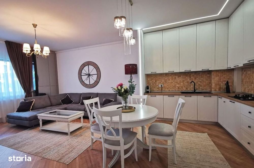 2 camere | 4City North Pipera | parter | mobilier Rovere | parter