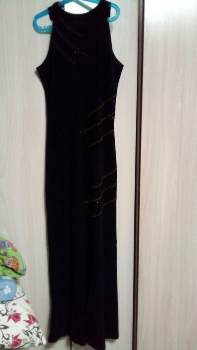 Вечернее платье  с люрексом