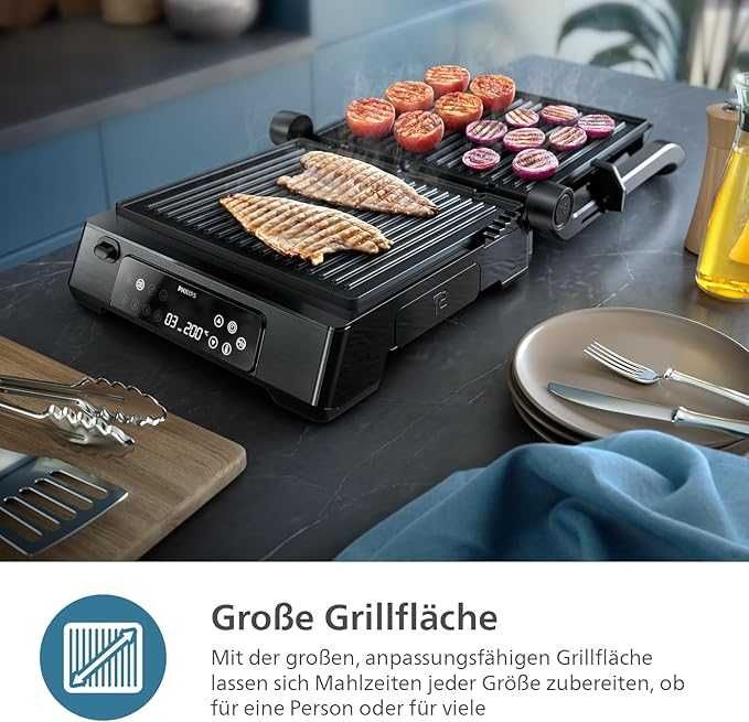 Контактен грил Philips 7000