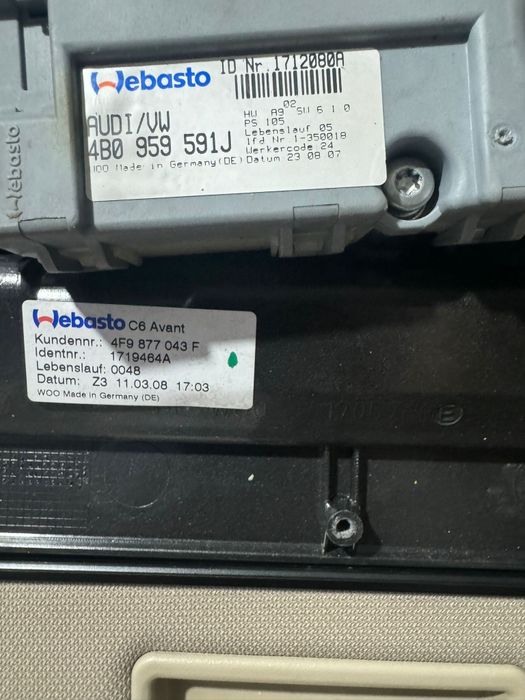 Traps electrica audi a 6