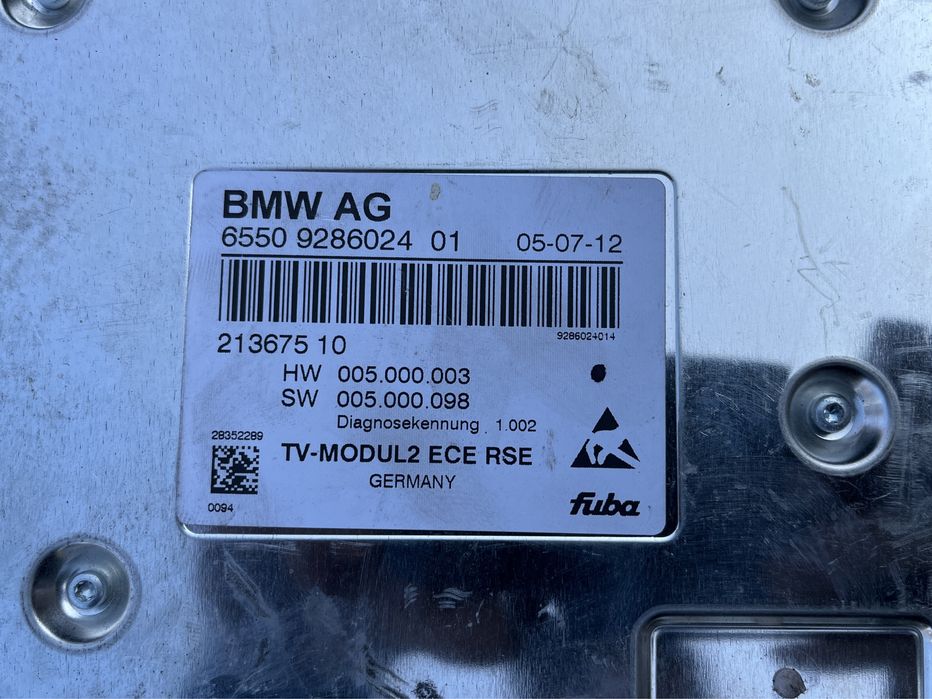 Modul TV BMW F01 F02 F07 F10