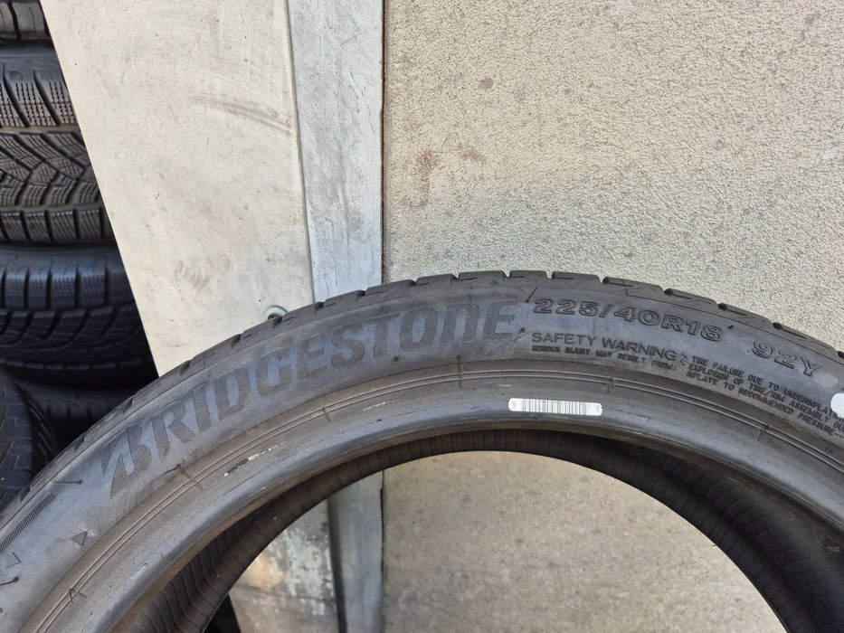 2 Anvelope VARA - 225/40/18 92Y - Bridgestone Turanza T005 * OEM BMW RFT - APP NOI - DOT 2020 !