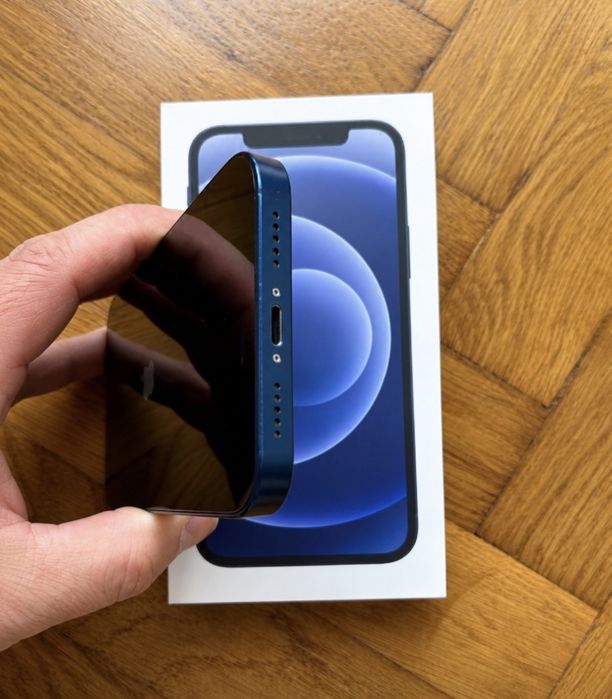 Telefon Iphone 12 Blue Impecabil ca Nou Fullbox 64GB 5G Trimit Schimb Pret fix