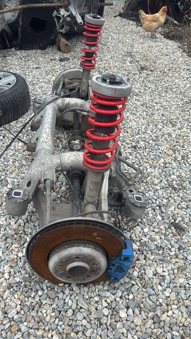 Suspensie bmw e63 cu arcuri sport
