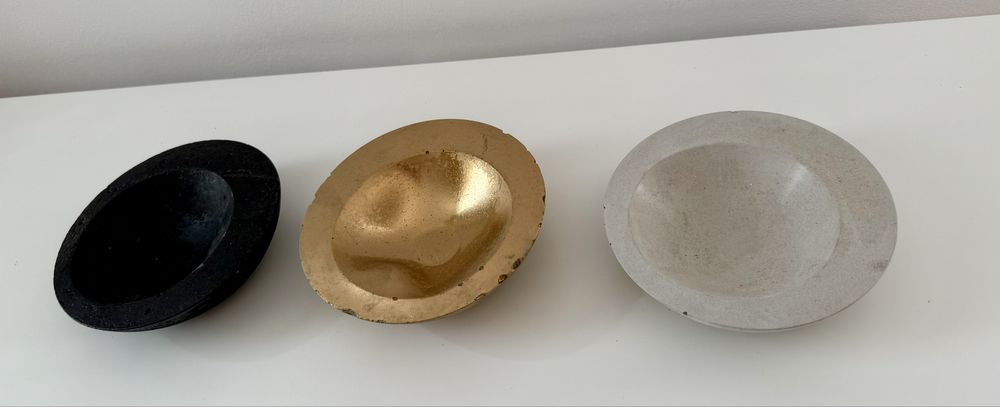 Мини дизайнерска купичка “Гравитация” – бетонен стил за модерния дом