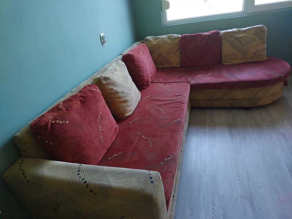 Разтегателен Ъглов диван