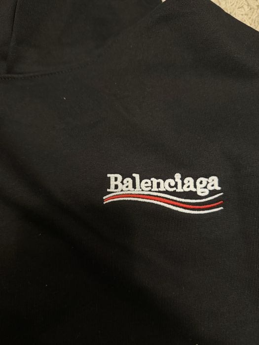 Hanorac Balenciaga negru