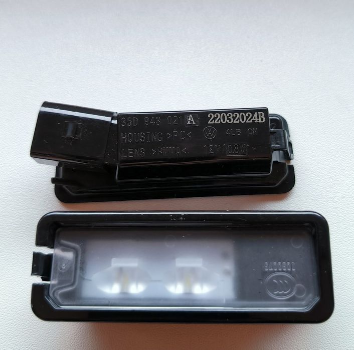 Lampi led numar inmatriculare VW Golf 7, Passat B8, Eos.