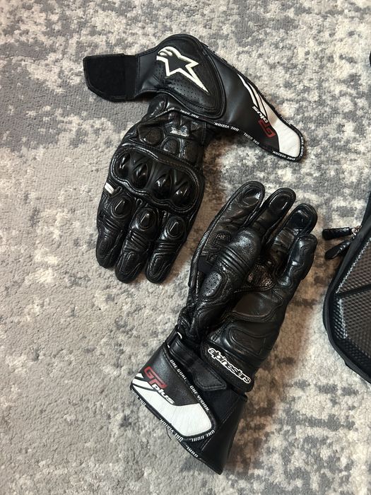 manusi alpinestars + birseta  moto