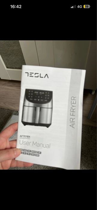 Airfryer 7 l folosit de cateva ori
