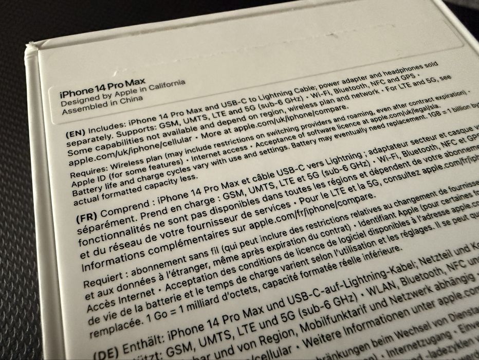 Cutie Apple iPhone 14 Pro Max Deep Purple 128Gb