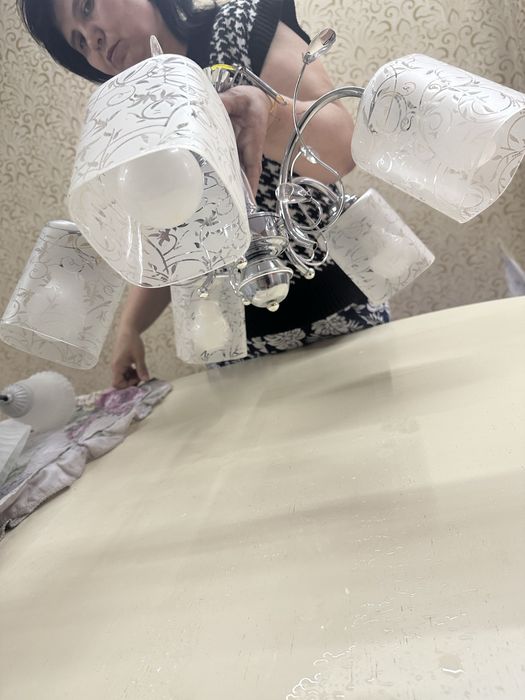 Люста   4  штук.