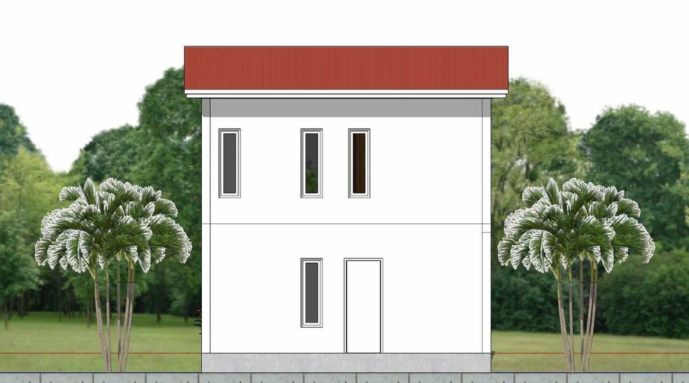 НА ИЗПЛАЩАНЕ - Двуетажна сглобяема къща с 2 спални, 96 кв. м