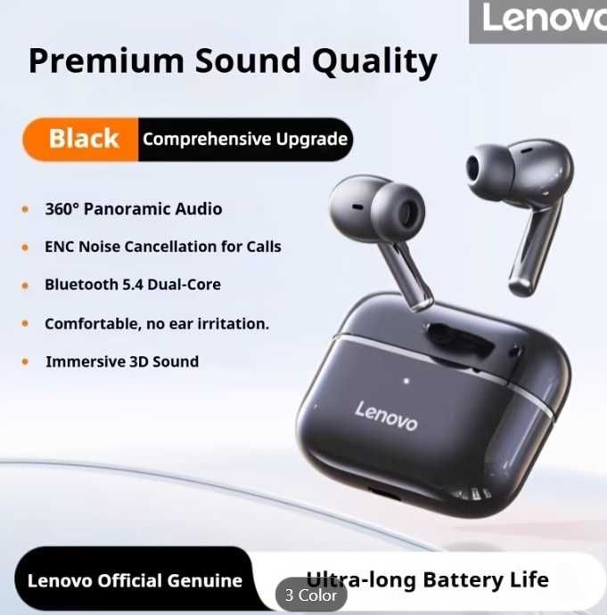 Casti Bluetooth Lenovo