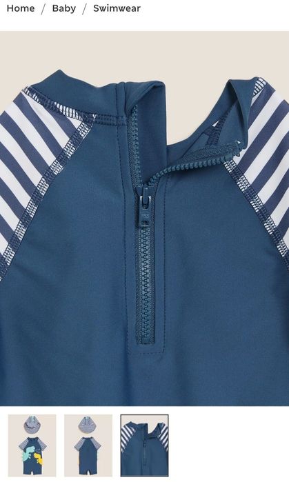 Costum înot, filtru UV, nr 98 (2-3 ani)