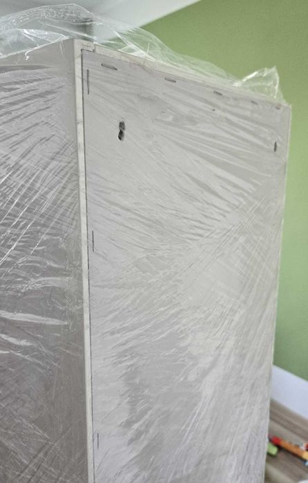 PVC колона за баня - с плавно затваряне