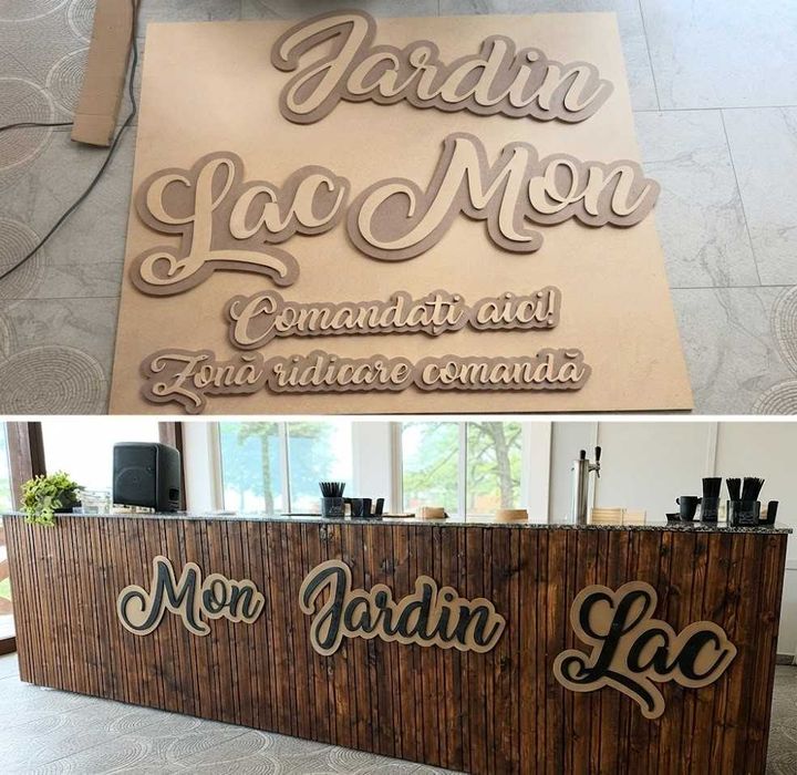 Debitare și gravură CNC, MDF, lemn, PAL ,Proiecte personalizate