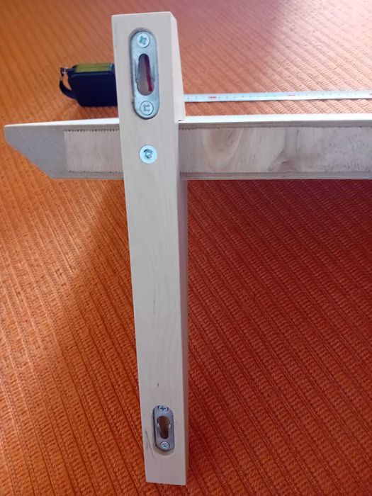 Polite IKEA Lisabo - furnir frasin - 2 bucati