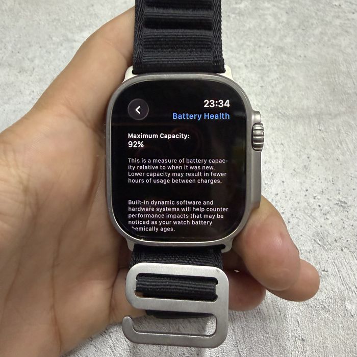 Apple Watch Ultra 1 92%