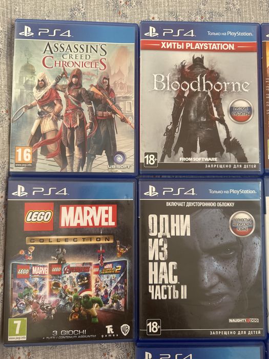 Продам PS4 диски в хорошем состоянии