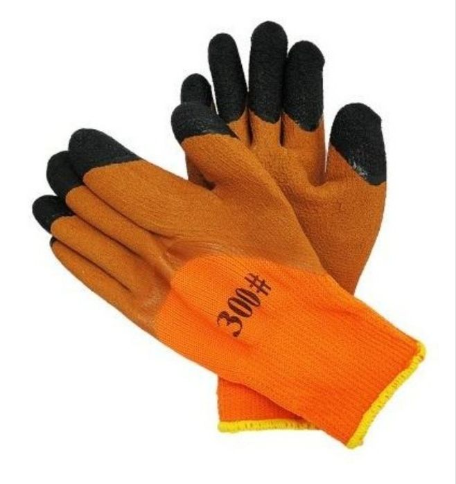 Перчатки оранжевый 300#