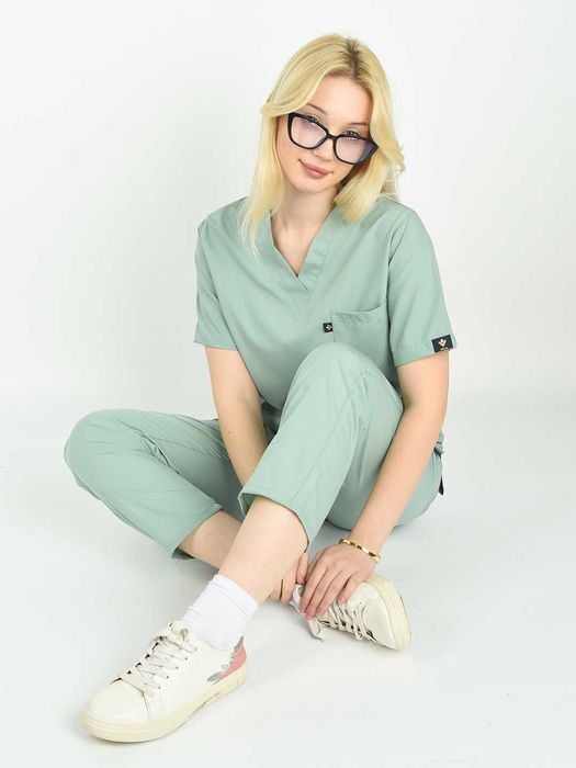 Женская медицинская форма, хирургическая форма с брюками