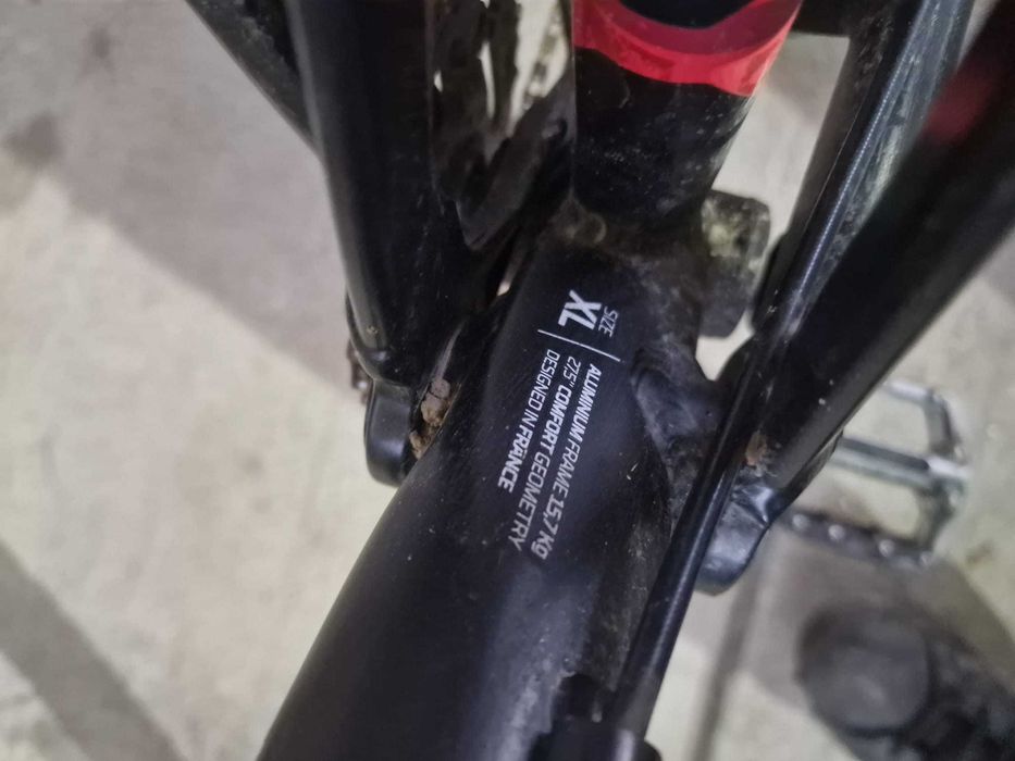 Bicicleta FullSuspention frane disc hidraulice roti mari 27.5 cadru XL