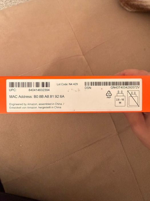 Tableta Amazon Fire HD 8 Kids 32 GB Sigilata