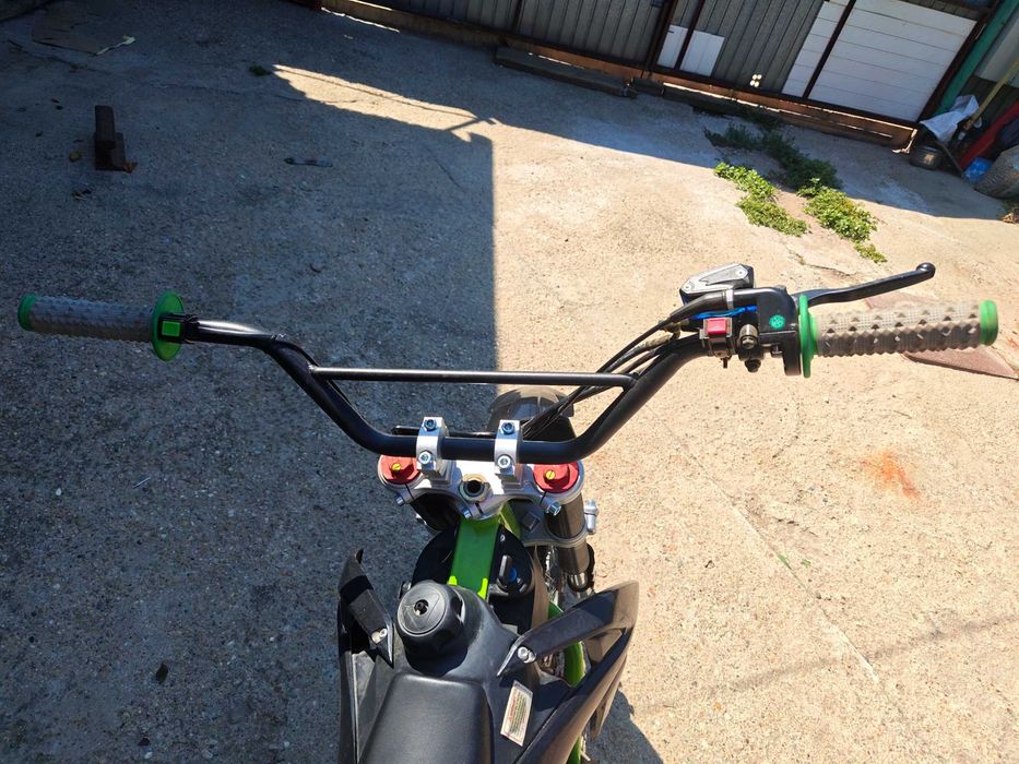 KXD 125cc Automat pornire la buton Dirt Bike Cross Motocicleta Enduro portocaliu F110 KX7 707