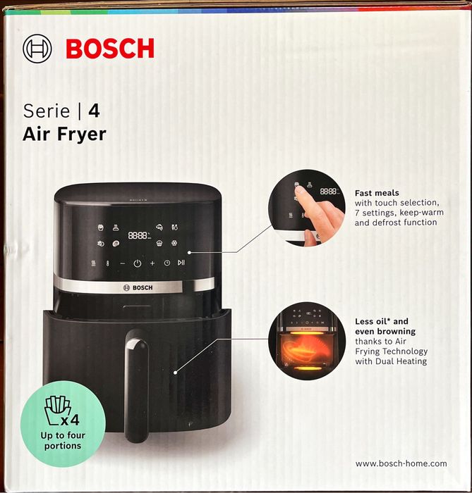 Нов, неотварян фритюрник Бош