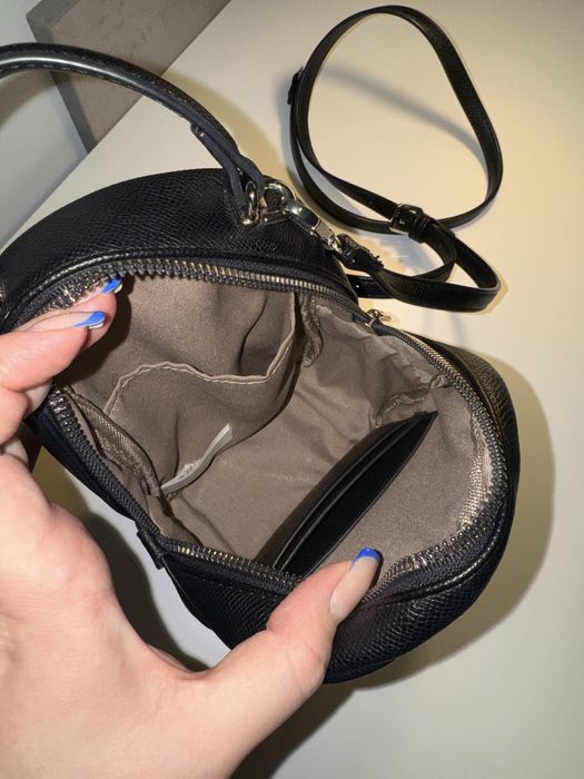 Малка черна раница David Jones