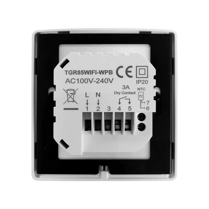 Termostat Smart Wifi Beok TGM50-Wifi-wp/TGR85/TGW60W centrala termica,boiler gaz,incalzire pardoseala si electrica Smart Tuya Alexa Google Home