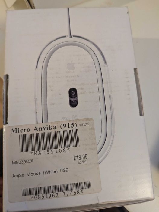 Ретро Мишка Apple Mouse M9035 G/A USB с кабел