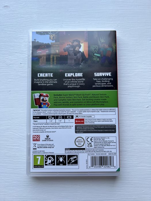 НОВА! Minecraft за Nintendo Switch